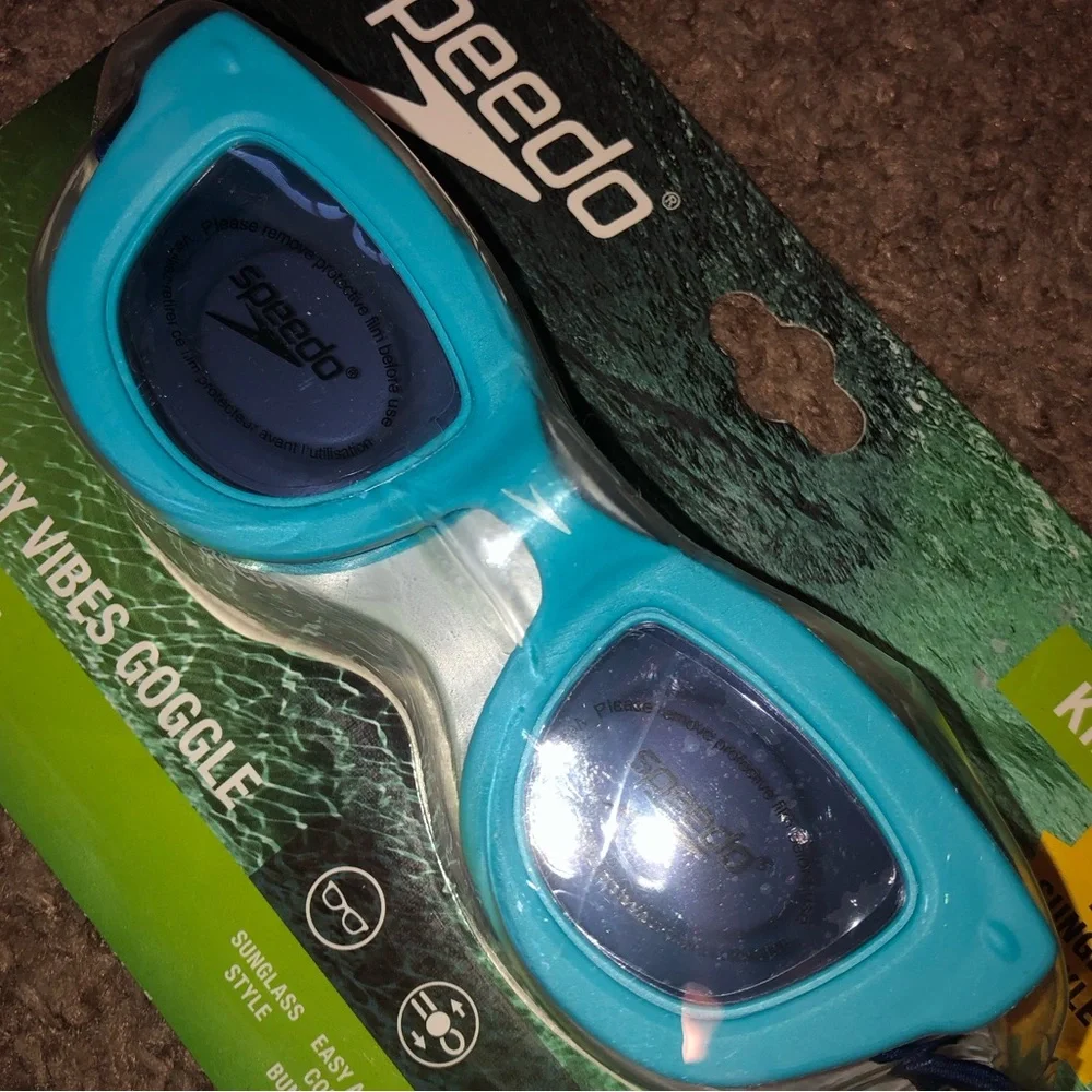 Speedo Kids Sunny Vibes Sunglass Style Goggles, New